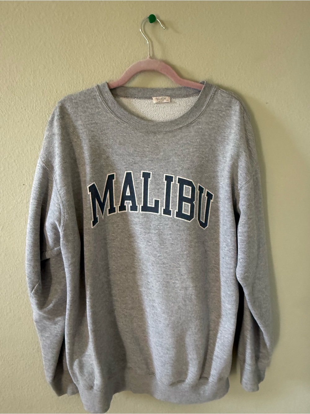 Brandy Melville (John Galt)  Gray Crewneck Sweatshirt